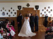 The second wedding takes place in the Milford Haven Town Hall between Mr. Roy Boswell and Ms Julie Davies on September 18th 2010