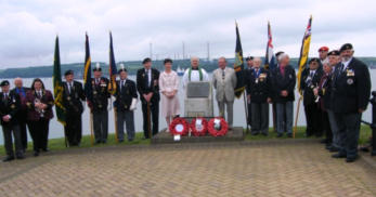 Commemorates the Normandy Landing on the Rath 6th June 2010 